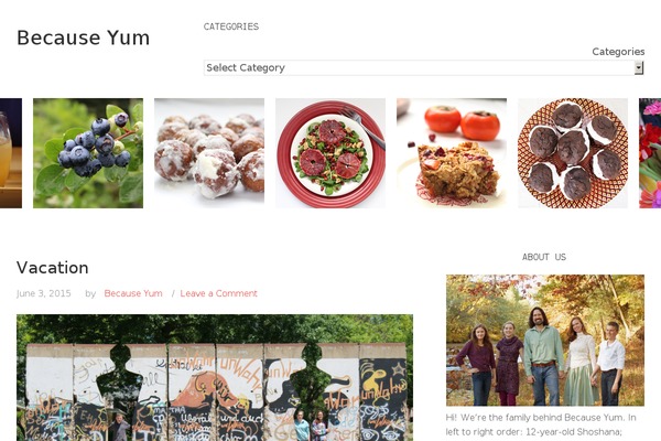 becauseyum.com site used Cavan