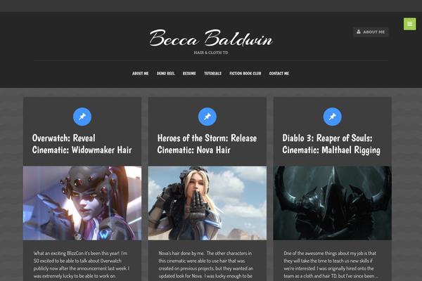 beccajbaldwin.com site used Xgrid