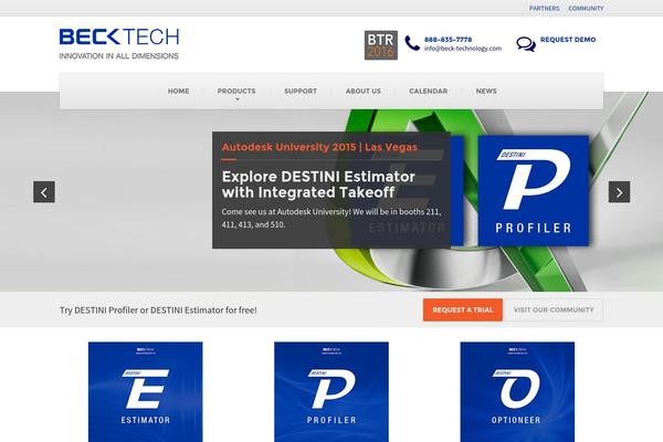 BuildPress theme site design template sample