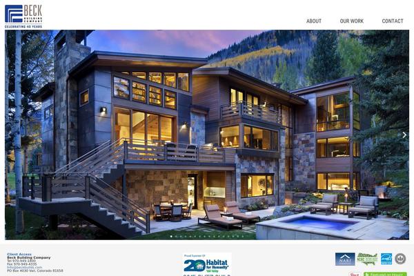 beckbuilds.com site used Confluence-child-theme