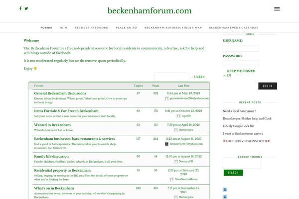 Site using bbPress auto subscribe for new topics and replies plugin