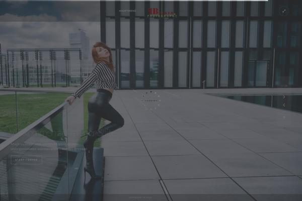 Kinetika theme site design template sample