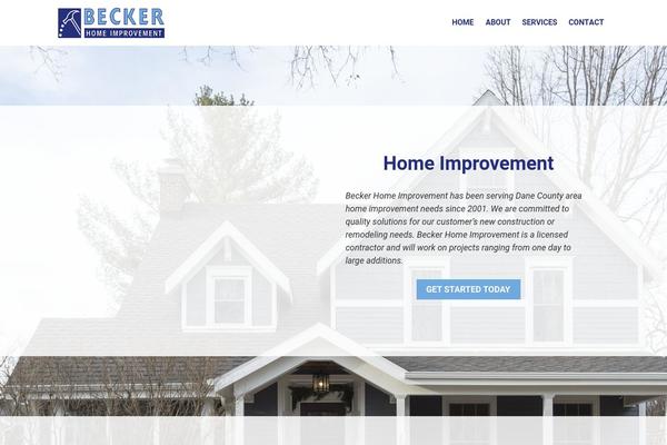 beckerhomeimprovement.com site used Becker