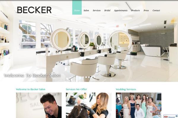 White Rock theme site design template sample