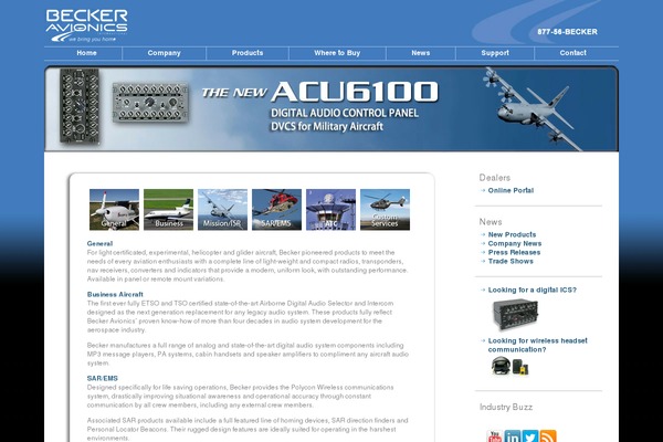 beckerusa.com site used Beckerusa