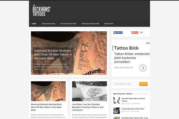 Confidence theme site design template sample