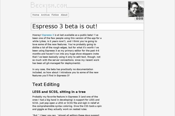 Site using QuickTime Embed plugin
