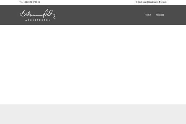 Site using Go_portfolio plugin