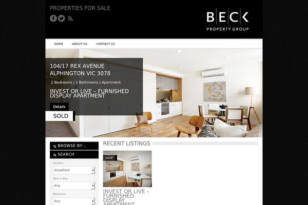 beckrealestate.com.au site used Opendoor1.3