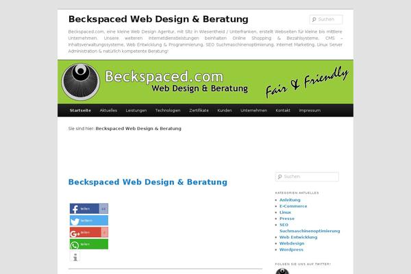 Site using MultilingualPress plugin