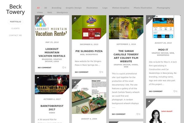 Pro-child theme site design template sample