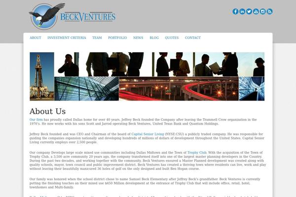 beckventures.com site used Cirrus
