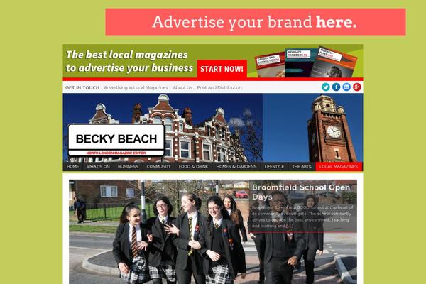 beckybeach.net site used MH Magazine Child
