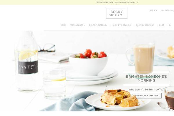 Regency theme site design template sample