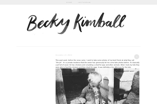 APRIL theme site design template sample