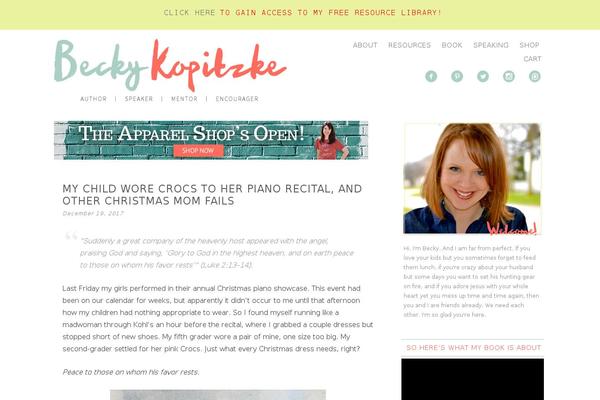 beckykopitzke.com site used Beckykopitzkenew
