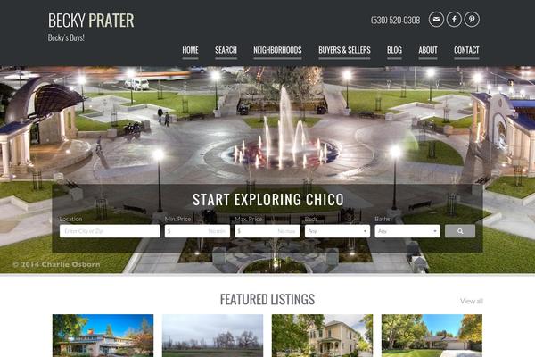Sanfran theme site design template sample