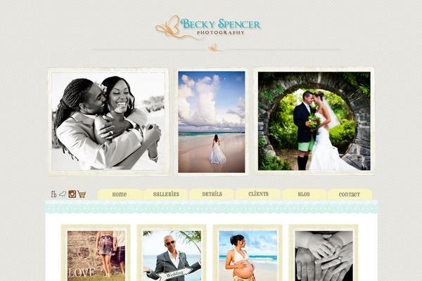 Prophoto4 theme site design template sample