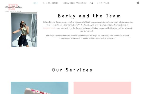 Alma-child theme site design template sample