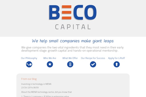 becocapital.com site used Beco
