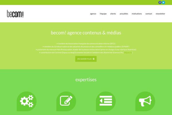 Nayma theme site design template sample