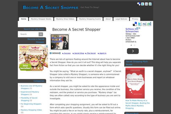 Mantra theme site design template sample