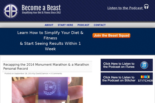 Headway theme site design template sample