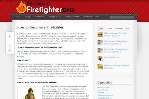 becomeafirefighterpro.com site used Absolute-elegant