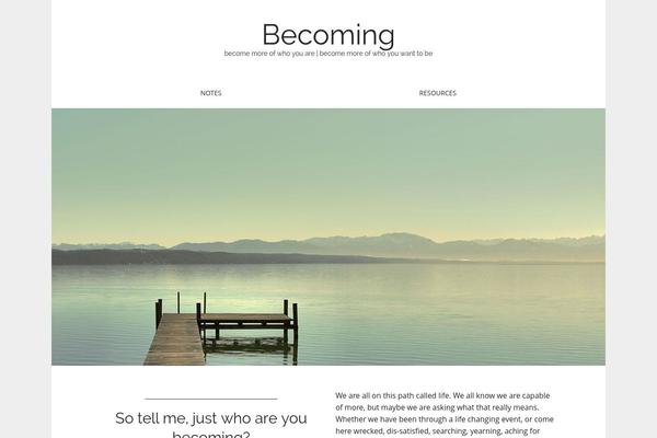 Matheson theme site design template sample