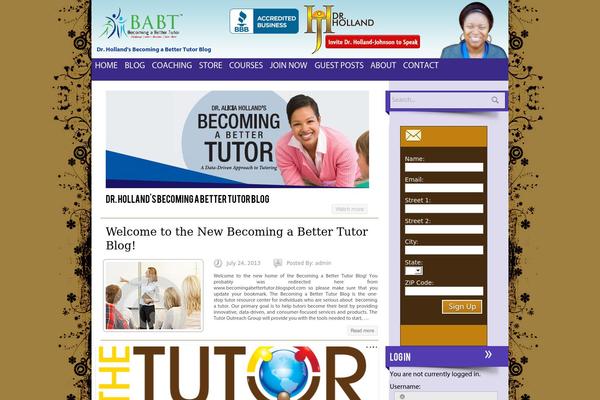 becomingabettertutorblog.com site used Babt
