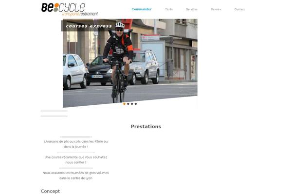SiteOrigin North theme site design template sample