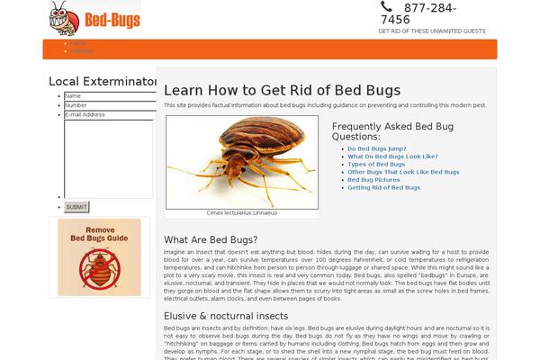 bed-bugs.com site used Bedbugs