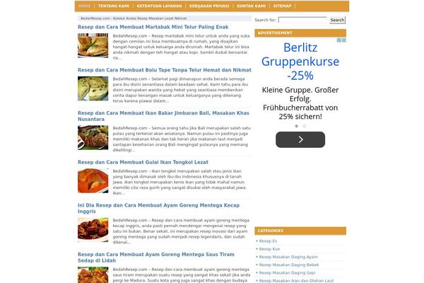 Cleancut theme site design template sample