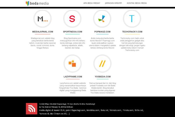 bedamedia.com site used Azalea