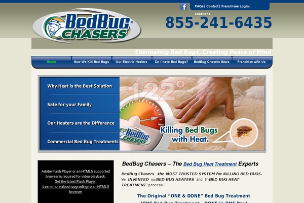 bedbugchasers.com site used Bedbug