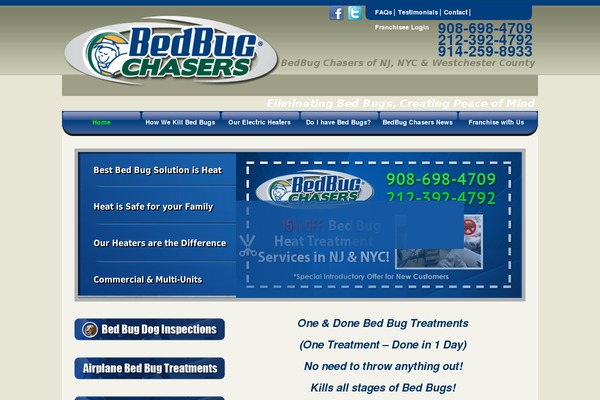 bedbugchasersofnj.com site used Bedbugnu