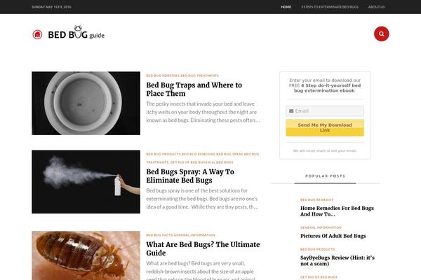 bedbugguide.com site used Newmagz