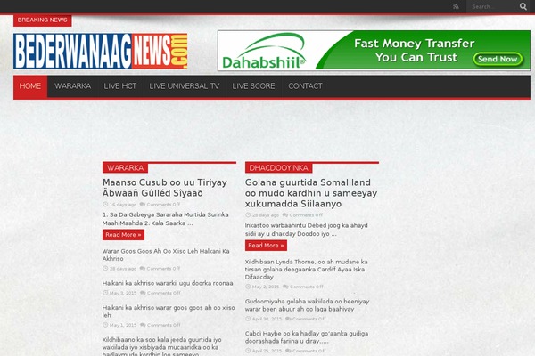 Jarida theme site design template sample