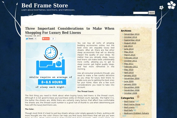 Pretty Parchment theme site design template sample