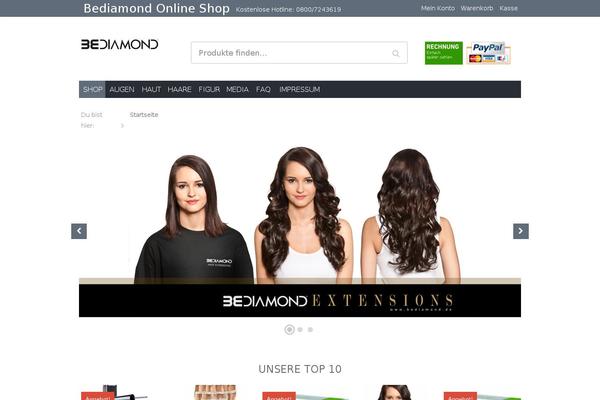 bediamond.de site used Hamburg