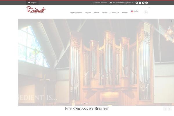 bedientorgan.com site used Glacier