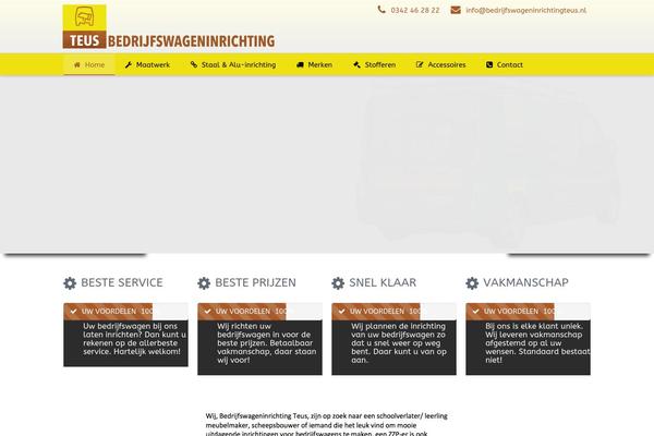 Prostyler theme site design template sample
