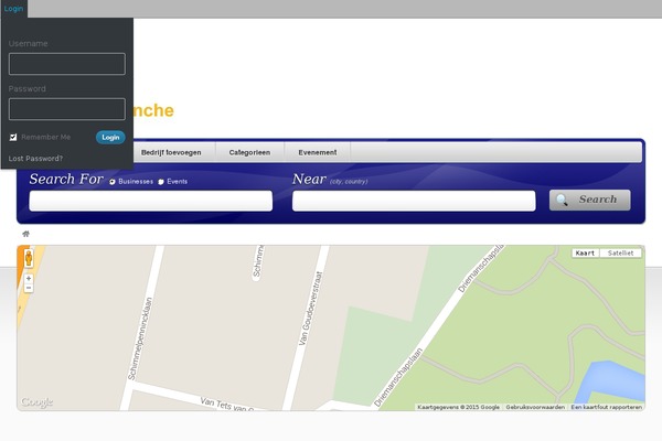 bedrijvenbranche.nl site used Vantage-2