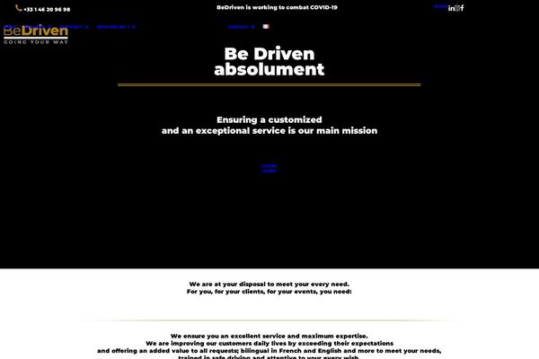 Total theme site design template sample