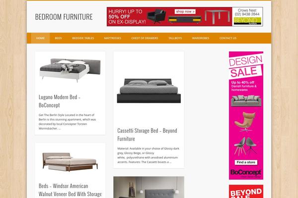 Pinboard theme site design template sample