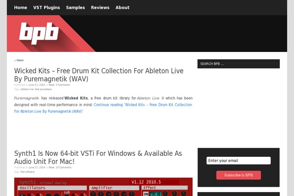 bedroomproducersblog.com site used Bpb