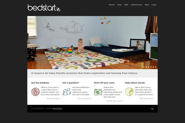 Proyecto theme site design template sample