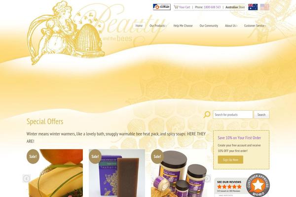 beebeauty.com site used Beebeauty