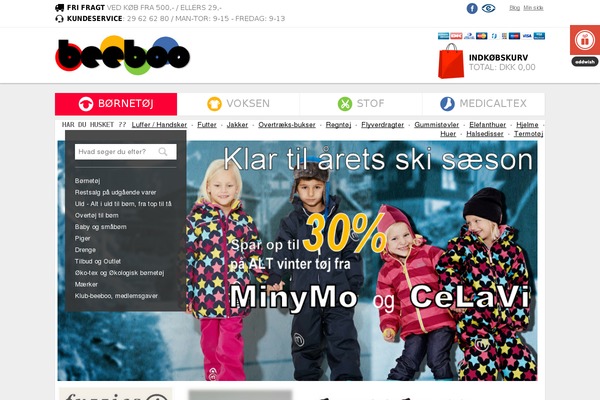 beeboo.dk site used Bayside-progression