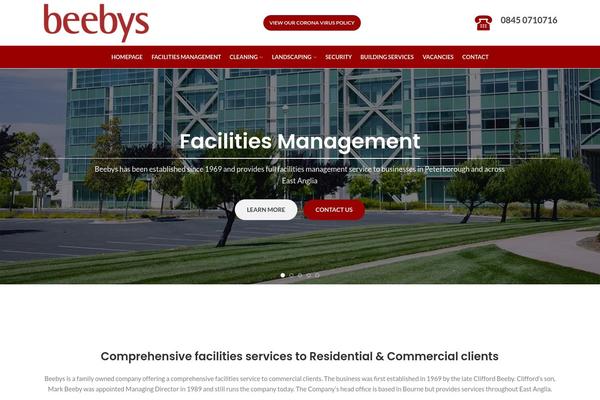 beebys.co.uk site used Plusw